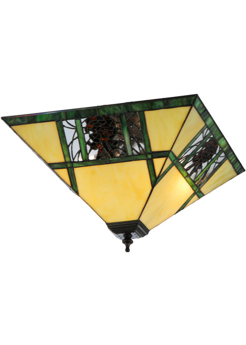 Flush Mounts Bowl Style by Meyda Tiffany ( 57 | 144217 Pinecone Ridge ) 