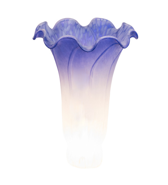 Shades Misc. Glass by Meyda Tiffany ( 57 | 184573 Blue/White Pond Lily ) 