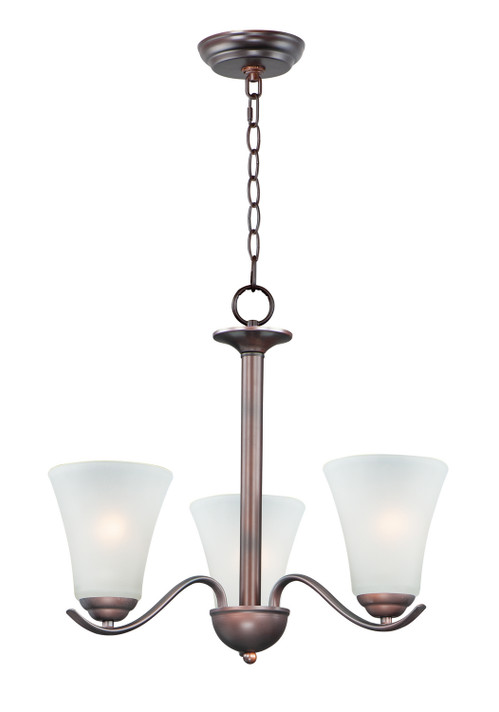 Mini Chandeliers Glass Shade by Maxim ( 16 | 12073FTOI Vital ) 
