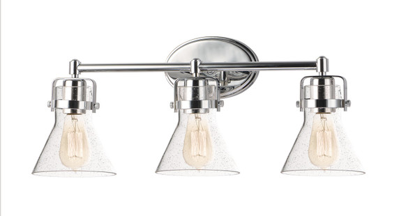 Bathroom Fixtures Three Lights by Maxim ( 16 | 26113CDPC/BUL Seafarer ) 