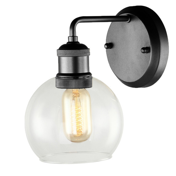 Sconces Single Glass by Maxilite ( 501 | MX 6099-1-0107 Tivoli ) 