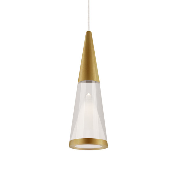 Mini Pendants Cable by Kuzco Lighting ( 347 | 402401BG-LED Malabar ) 