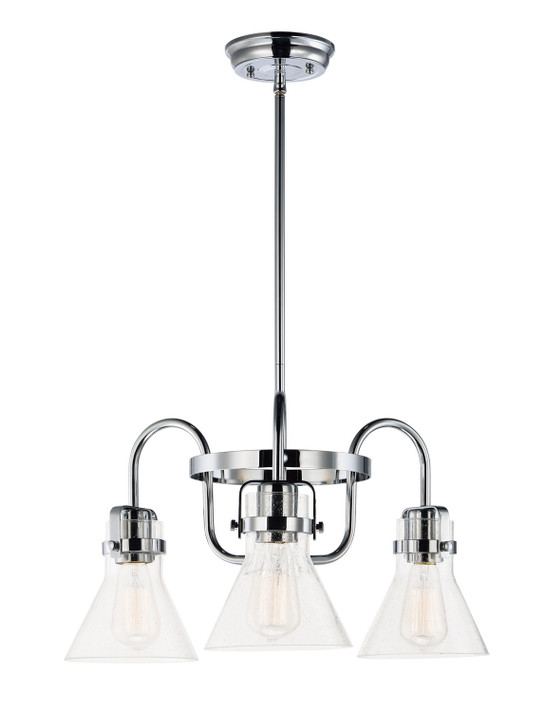 Mini Chandeliers Glass Shade by Maxim ( 16 | 26116CDPC Seafarer ) 