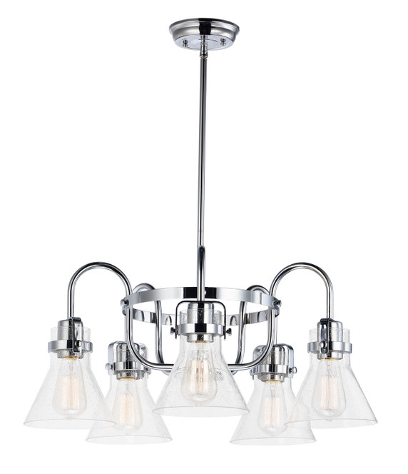 Mid. Chandeliers Glass Down by Maxim ( 16 | 26117CDPC Seafarer ) 