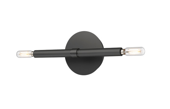 Sconces Linear/Tubular by Millennium ( 59 | 25702-MB Skyva ) 