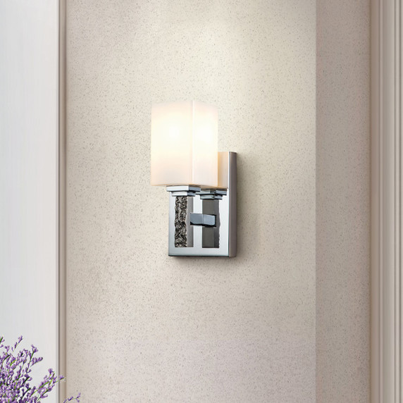 Sconces Single Glass by Lucas + McKearn ( 175 | BB1101PC-1 Jack ) 