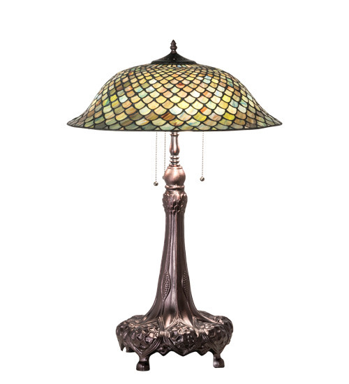 Lamps Table by Meyda Tiffany ( 57 | 230465 Tiffany Fishscale ) 
