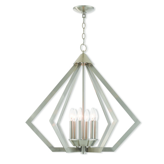 Mid. Chandeliers Candle by Livex Lighting ( 107 | 40926-91 Prism ) 