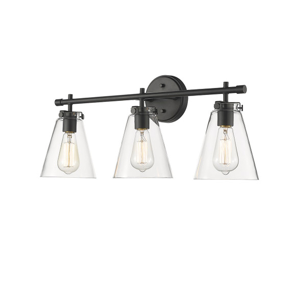 Bathroom Fixtures Three Lights by Millennium ( 59 | 8123-MB Aliza ) 