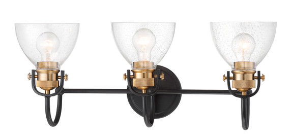 Bathroom Fixtures Three Lights by Minka-Lavery ( 7 | 3363-416 Monico ) 