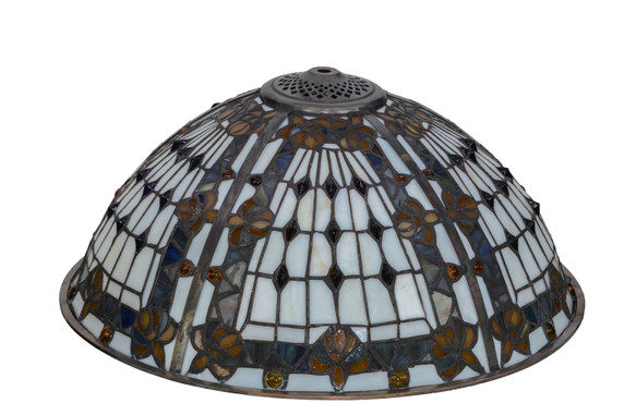Shades Misc. Glass by Meyda Tiffany ( 57 | 66377 Fleur-De-Lis ) 