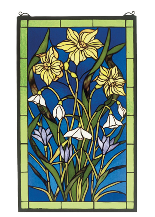Home Accents Tiffany Windows/Wall Panels by Meyda Tiffany ( 57 | 38738 Spring Bouquet ) 