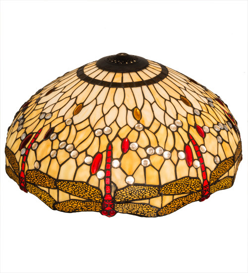 Shades Misc. Glass by Meyda Tiffany ( 57 | 99252 Tiffany Hanginghead Dragonfly ) 