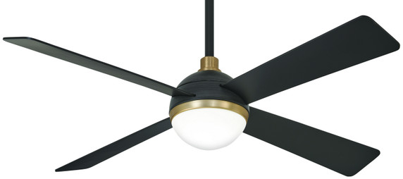 Fans Ceiling Fans by Minka Aire ( 15 | F623L-BC/SBR Orb Led ) 