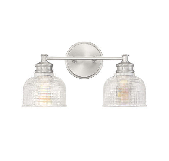 Bathroom Fixtures Two Lights by Meridian ( 446 | M80034BN Mbath ) 