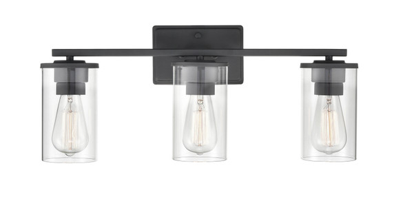 Bathroom Fixtures Three Lights by Millennium ( 59 | 2703-MB Verlana ) 