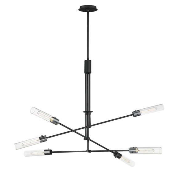 Large Chandeliers Glass Shade by Maxim ( 16 | 26376CLBK Equilibrium ) 