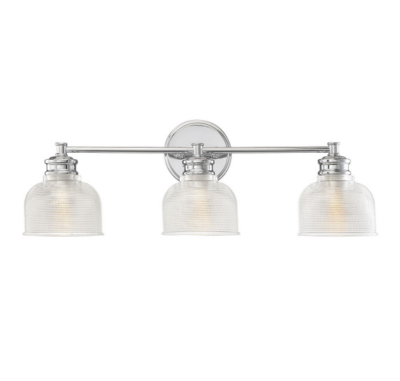Bathroom Fixtures Three Lights by Meridian ( 446 | M80035CH Mbath ) 