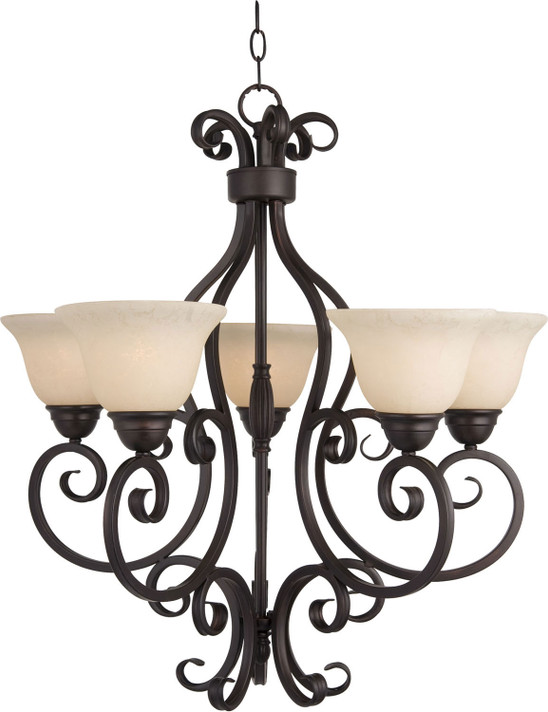 Mid. Chandeliers Glass Up by Maxim ( 16 | 12205FIOI Manor ) 