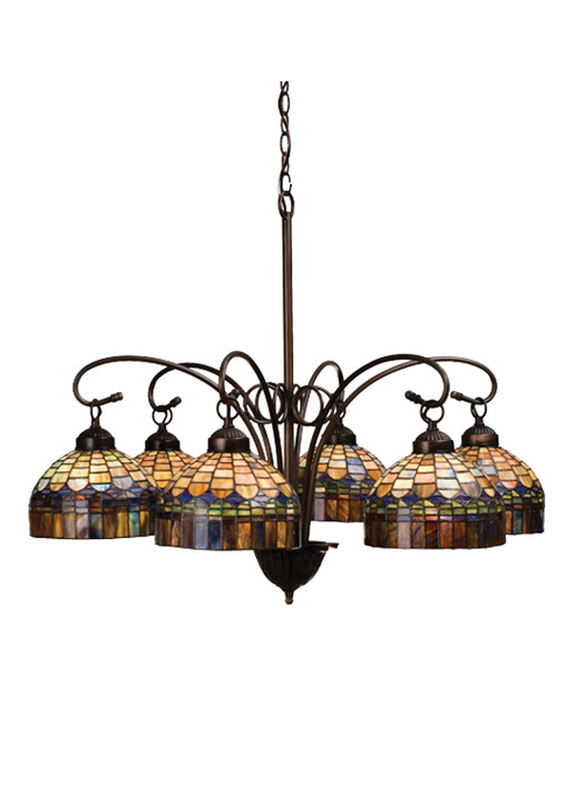 Mid. Chandeliers Glass Down by Meyda Tiffany ( 57 | 18693 Tiffany Candice ) 