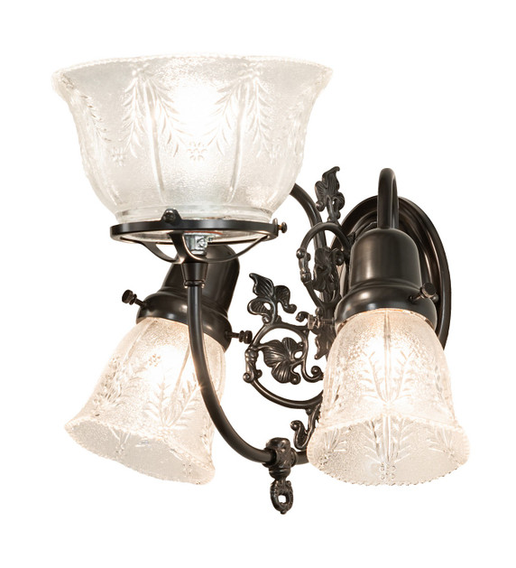 Sconces Triple Glass by Meyda Tiffany ( 57 | 202831 Revival ) 