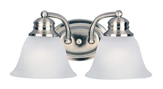 Bathroom Fixtures Two Lights by Maxim ( 16 | 2687FTSN Malaga ) 