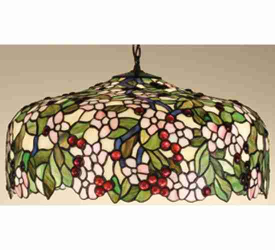 Pendants Glass Down by Meyda Tiffany ( 57 | 47906 Tiffany Cherry Blossom ) 