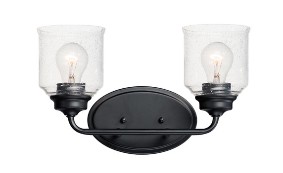 Bathroom Fixtures Two Lights by Maxim ( 16 | 12262CDBK Acadia ) 