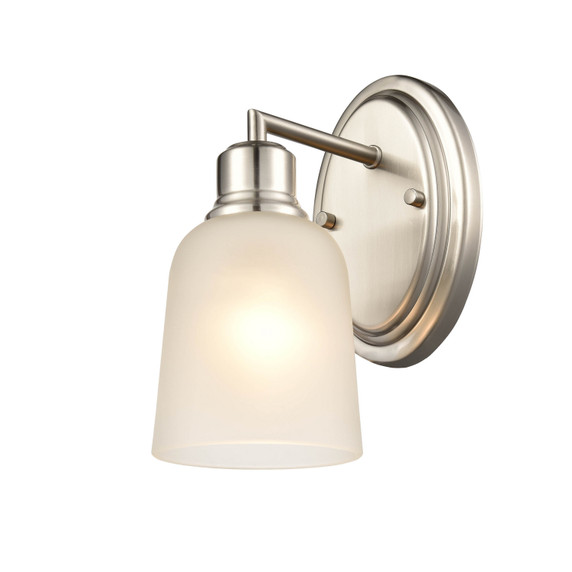 Sconces Single Glass by Millennium ( 59 | 2801-BN Amberle ) 