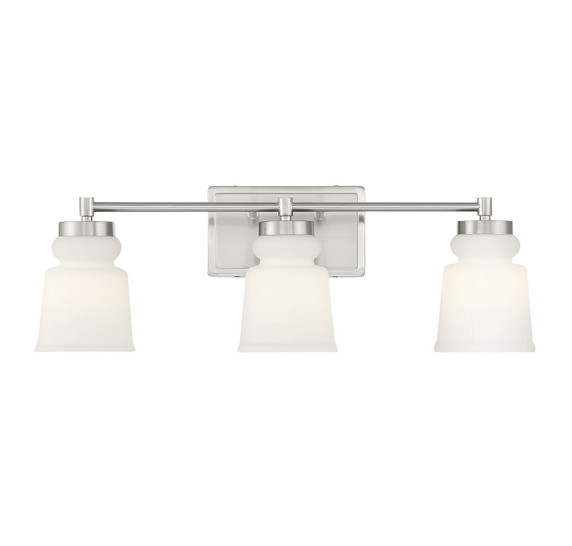Bathroom Fixtures Three Lights by Meridian ( 446 | M80058BN ) 