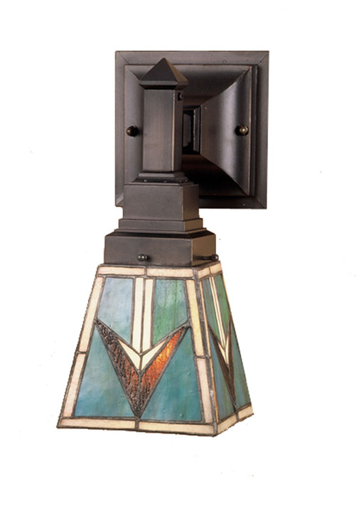 Sconces Single Glass by Meyda Tiffany ( 57 | 48181 Valencia Mission ) 