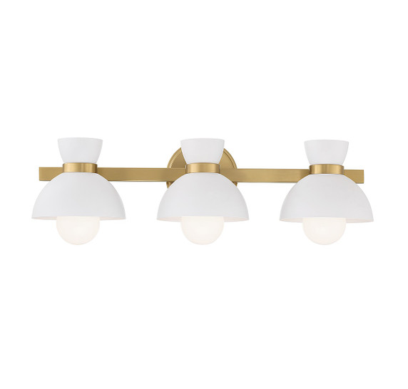 Bathroom Fixtures Three Lights by Meridian ( 446 | M80075NB ) 