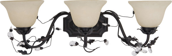Bathroom Fixtures Three Lights by Maxim ( 16 | 2865FIOI Elegante ) 