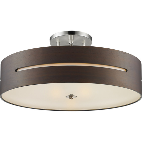 Semi-Flush Mts. Drum Shade by Maxilite ( 501 | MX 3372-40 Daphne ) 