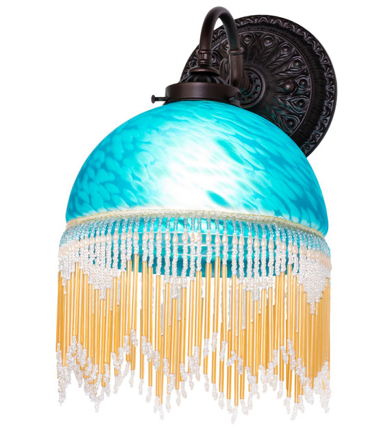 Sconces Single Glass by Meyda Tiffany ( 57 | 267374 Roussillon ) 