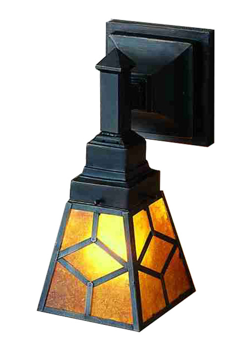 Sconces Single Glass by Meyda Tiffany ( 57 | 27883 Diamond Craftsman ) 