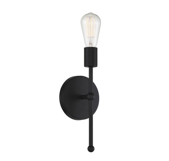 Sconces Single Candle by Meridian ( 446 | M90005MBK ) 