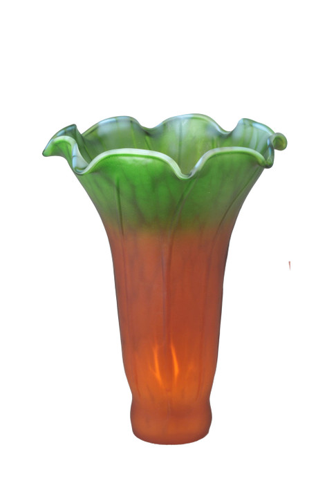 Shades Misc. Glass by Meyda Tiffany ( 57 | 10192 Amber/Green Pond Lily ) 