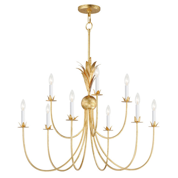 Mid. Chandeliers Candle by Maxim ( 16 | 2889GL Paloma ) 