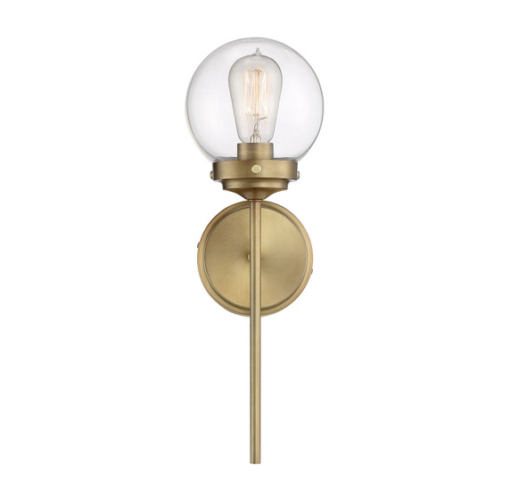 Sconces Single Glass by Meridian ( 446 | M90025NB Mscon ) 