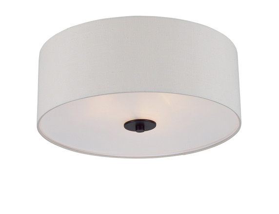 Flush Mounts Drum Shade by Maxim ( 16 | 10010OMOI Bongo ) 