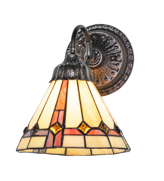 Sconces Single Glass by Meyda Tiffany ( 57 | 250246 Belvidere ) 