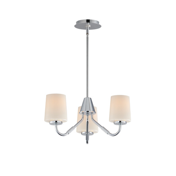 Mini Chandeliers Glass Shade by Maxim ( 16 | 12695WTPC Durham ) 