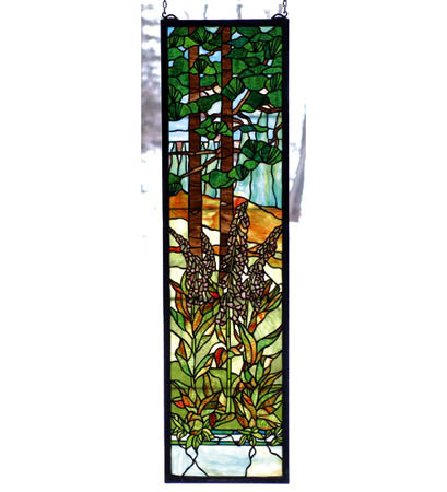 Home Accents Tiffany Windows/Wall Panels by Meyda Tiffany ( 57 | 74037 Tiffany Foxgloves ) 