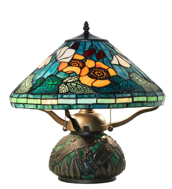 Lamps Table by Meyda Tiffany ( 57 | 270669 Tiffany Poppy ) 