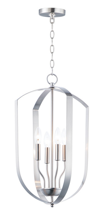 Foyer/Hall Lanterns Open Frame by Maxim ( 16 | 10034SN Provident ) 