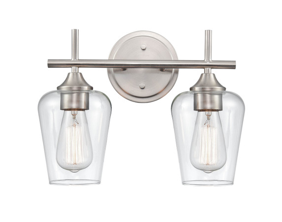 Bathroom Fixtures Two Lights by Millennium ( 59 | 9702-BN Ashford ) 