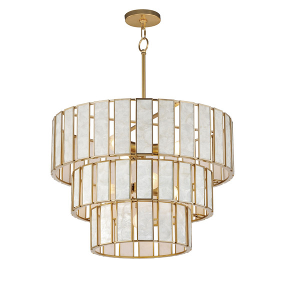 Mid. Chandeliers Empire/Basket by Maxim ( 16 | 12808CZNAB Miramar ) 