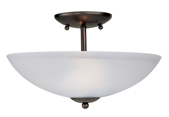 Semi-Flush Mts. Bowl Style by Maxim ( 16 | 10042FTBK Logan ) 