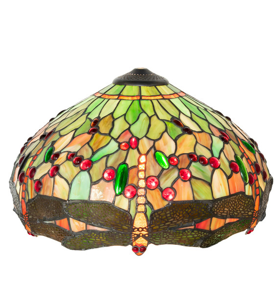 Shades Misc. Glass by Meyda Tiffany ( 57 | 10482 Tiffany Hanginghead Dragonfly ) 